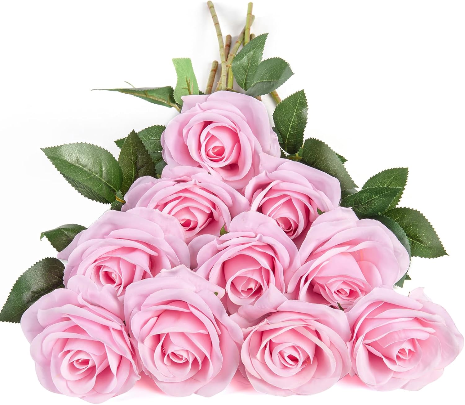 Black Artificial Plant — Light Pink