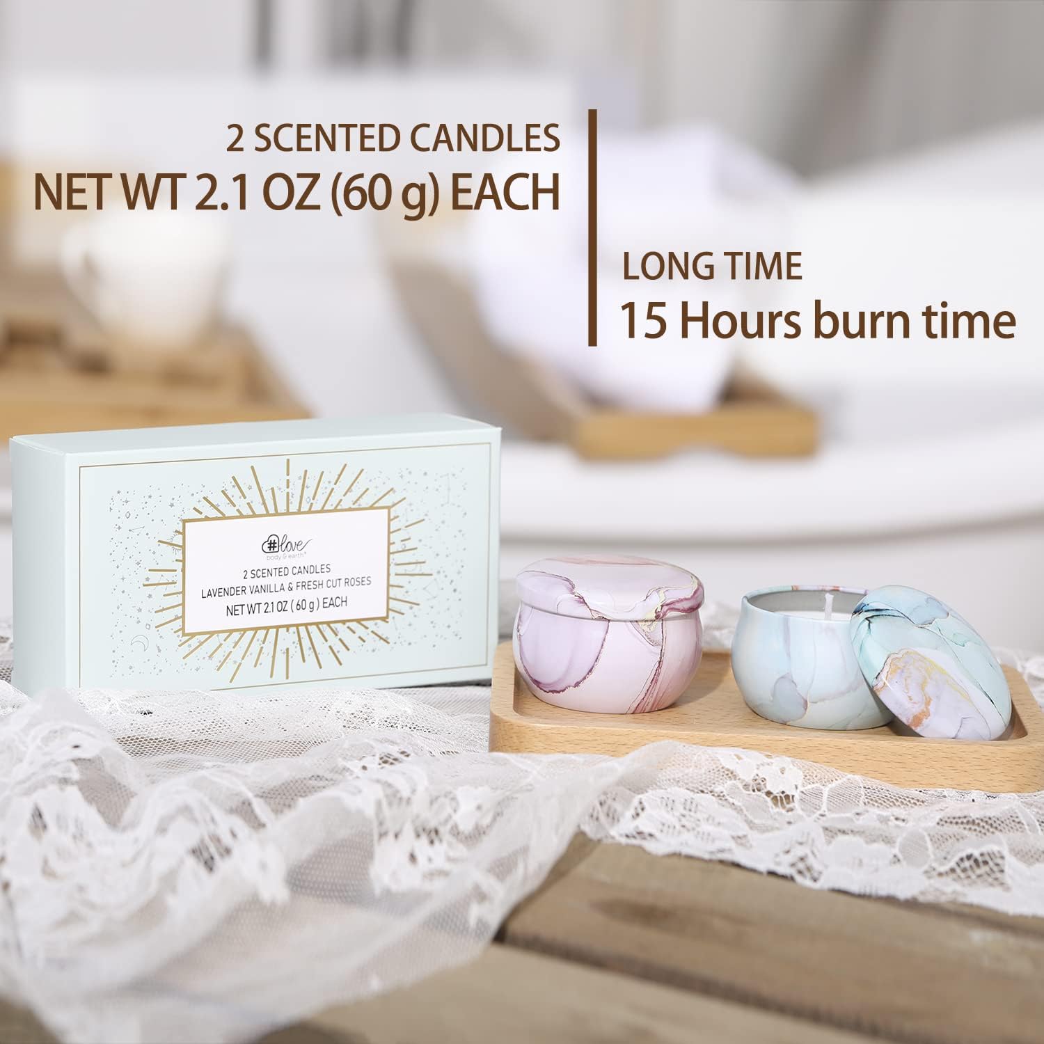 Metal Soy Candle - View 3