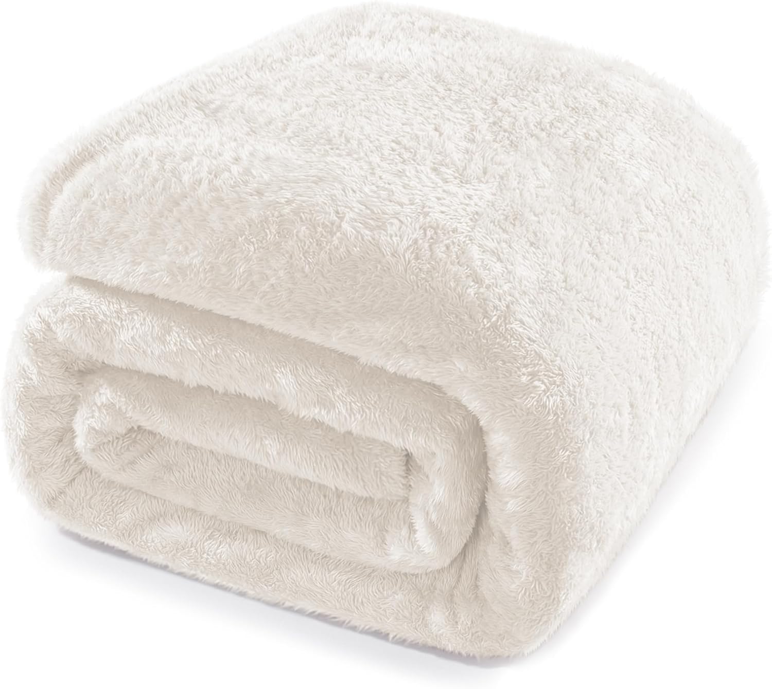 Black Throw Pillow — 70" — Ivory