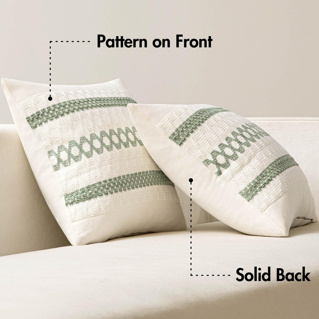 Boho Beige Pillow Cover — 16" - View 6