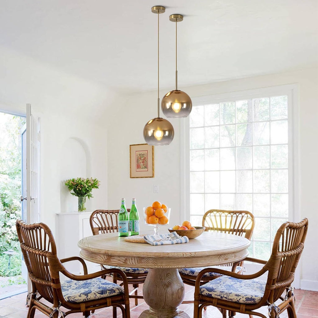 Luxe Gold Pendant Light — 1-Light - View 5