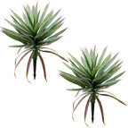 Brown Artificial Plant — 20" — Green