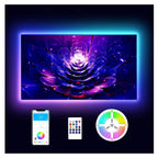 USB Metal LED Strip Lights — 65"