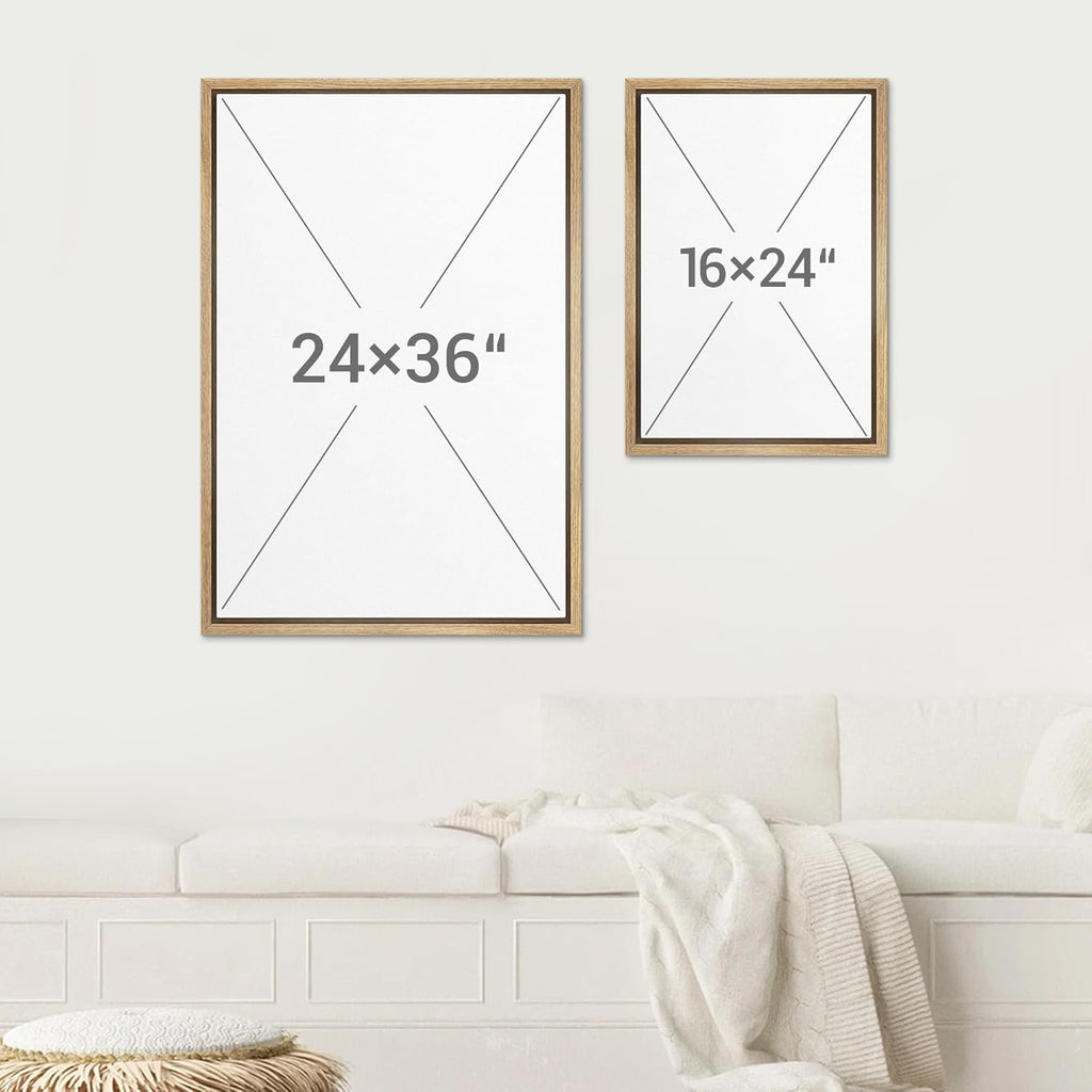 Framed Farmhouse Fabric Wall Art — 24" - View 6