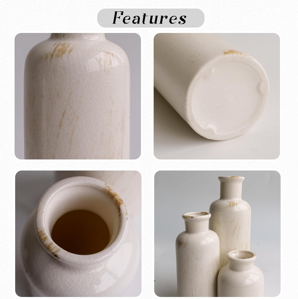Boho Ceramic Vase Set - View 6