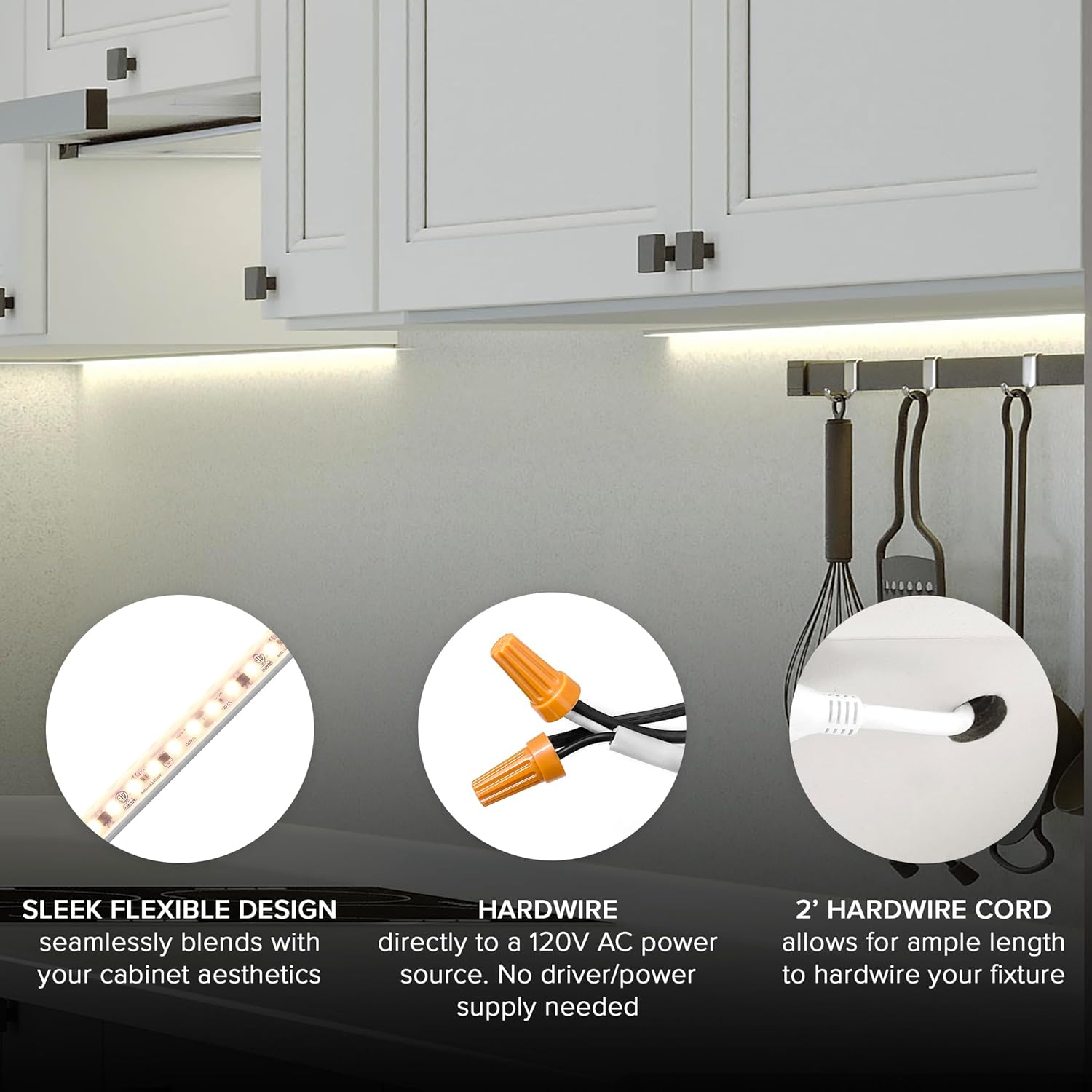 Metal LED Strip Light — 12" - View 4