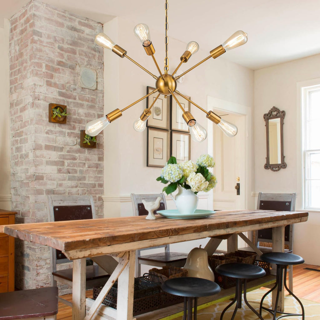 Adjustable Luxe Black Chandelier - View 7