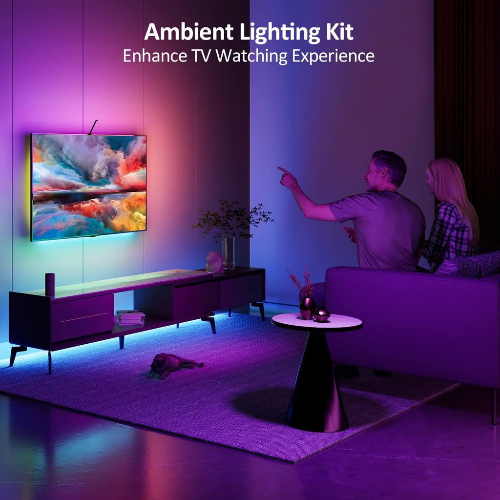 USB Metal LED Strip Light — 65" - View 7