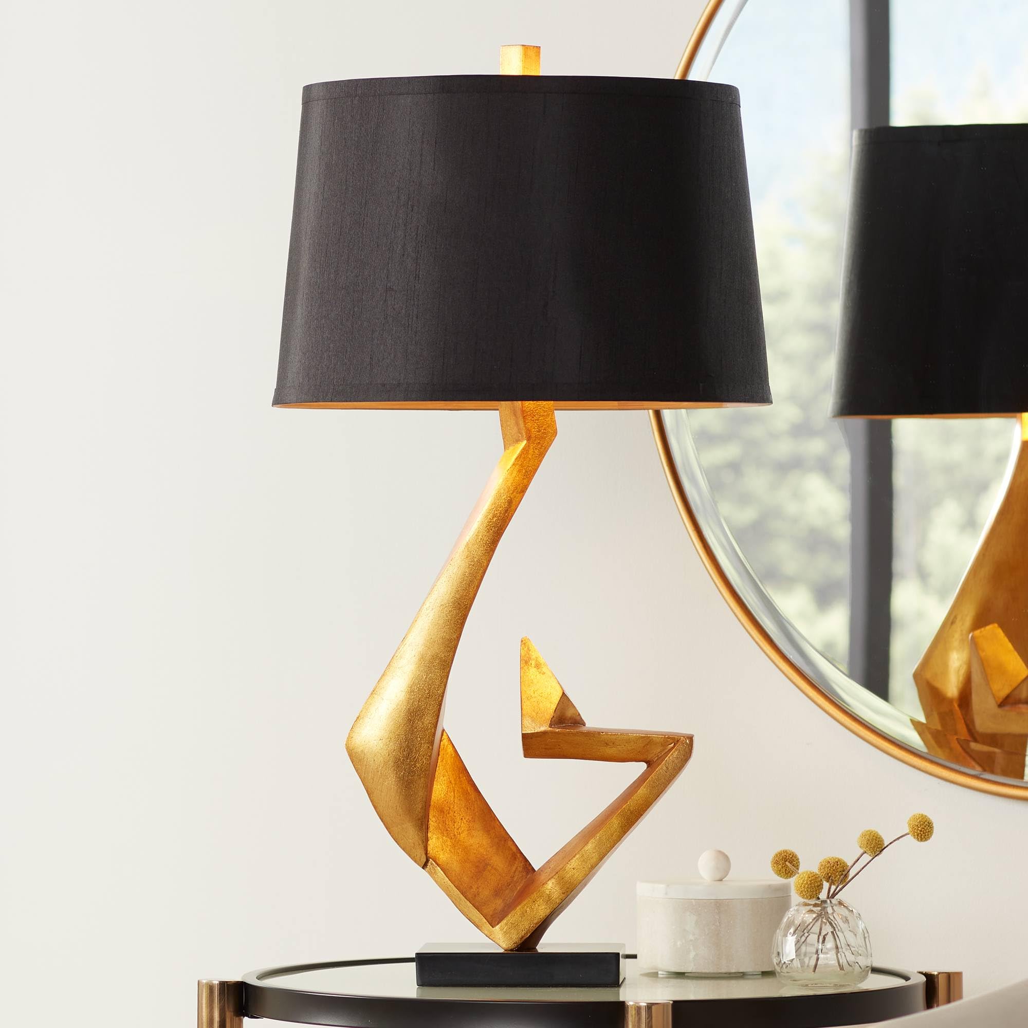 Luxe Metal Table Lamp — 28.5"