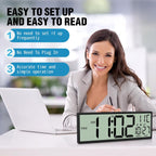 Battery Operated Wall Clock — 14.5" - View 4