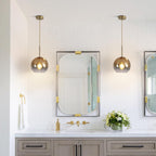 Luxe Gold Pendant Light — 1-Light - View 6