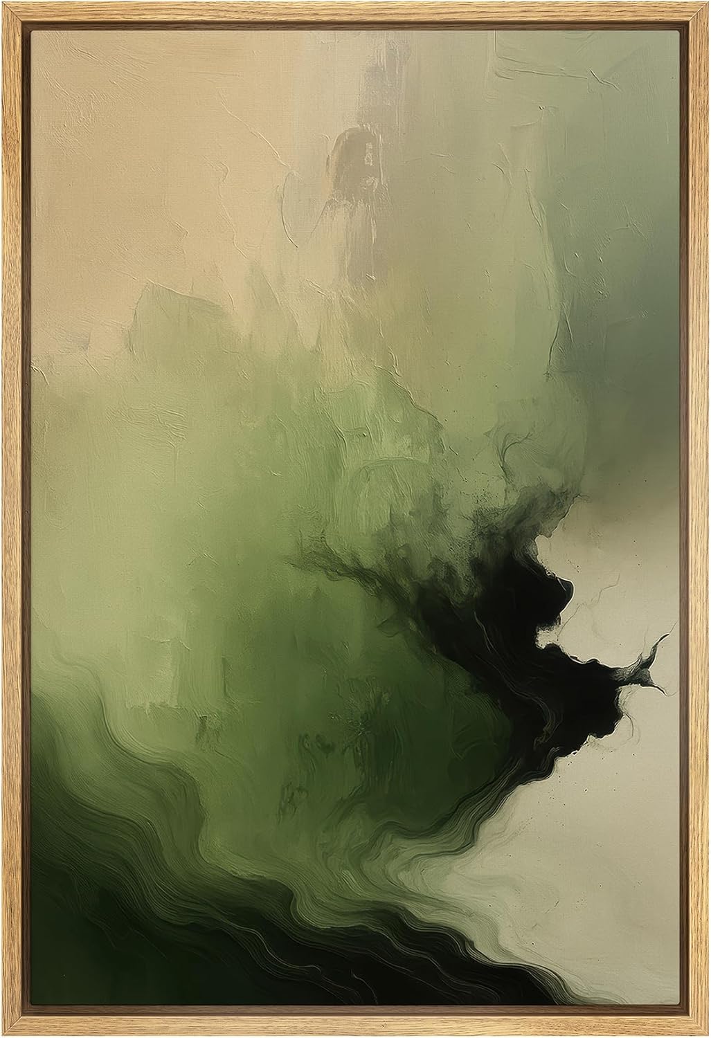 Framed Luxe Fabric Wall Art — 24" — 36L" x 24W"