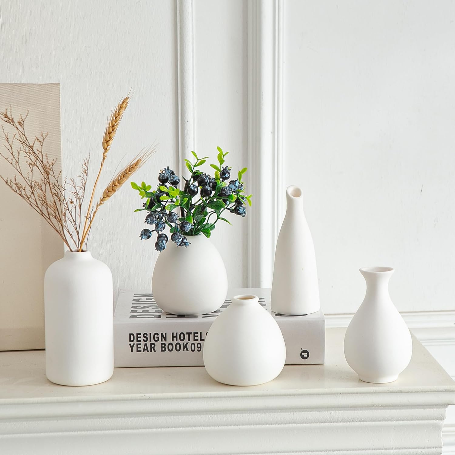 Boho Black Vase Set — Set of 11 - View 4