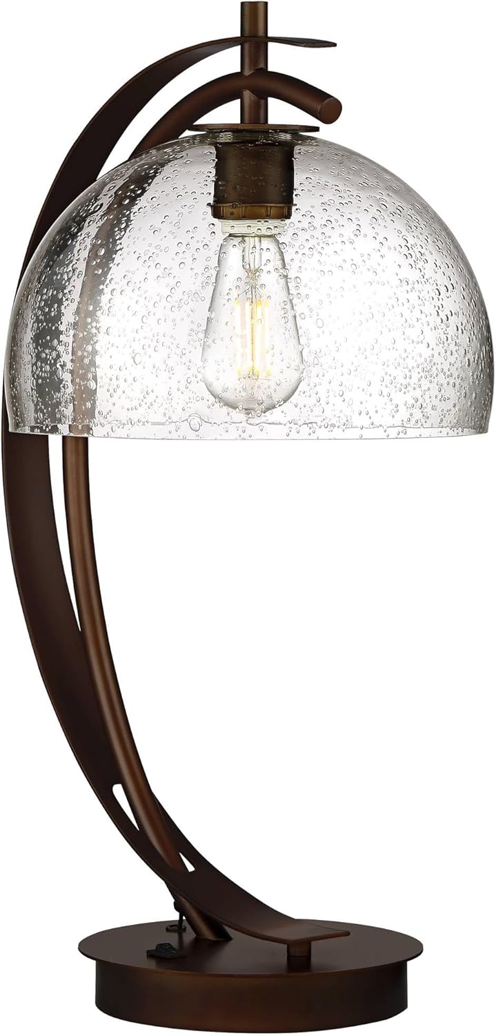 USB Modern Metal Table Lamp — 22.5" - View 7
