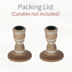Farmhouse Black Candle — 2-Light - View 7