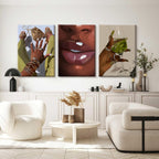 Wrapped Canvas Black Wall Decor — 12" - View 3