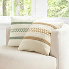 Boho Beige Pillow Cover — 16" - View 3