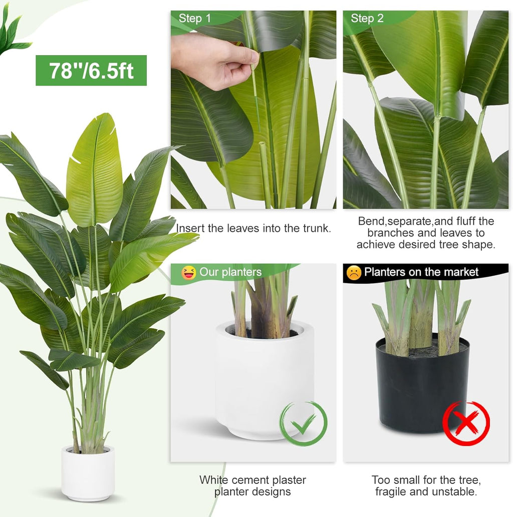 Fabric Faux Plant - View 6