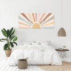 Framed Boho Beige Canvas Wall Art — 12" - View 5