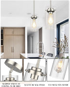 Adjustable Farmhouse Black Pendant Light - View 8