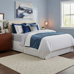 Luxe Blue Throw Pillow — 60" - View 4
