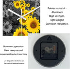Battery Operated Blue Wall Clock — 20" - View 7
