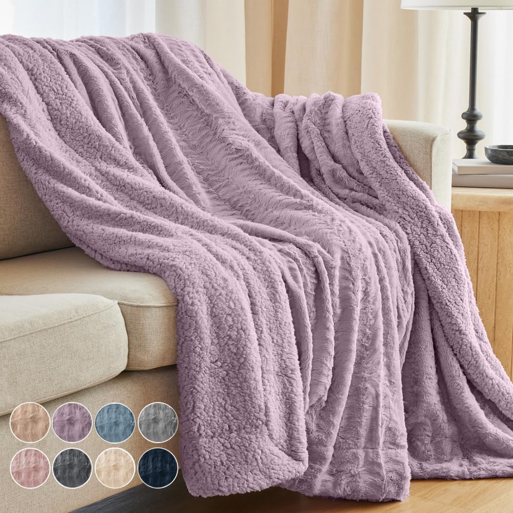 Beige Throw Pillow — 65" — 65" x 50" (Throw)