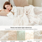 Beige Throw Pillow — 55" - View 9