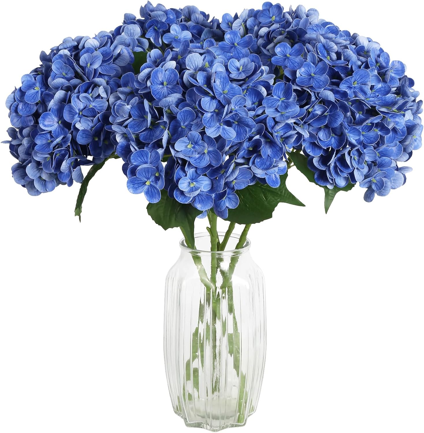 Blue Artificial Flowers — 21" — Royal Blue