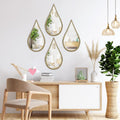 Luxe Brown Wall Mirror — Rusty Gold