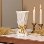 Boho Beige Flower Vase — 3" - View 3