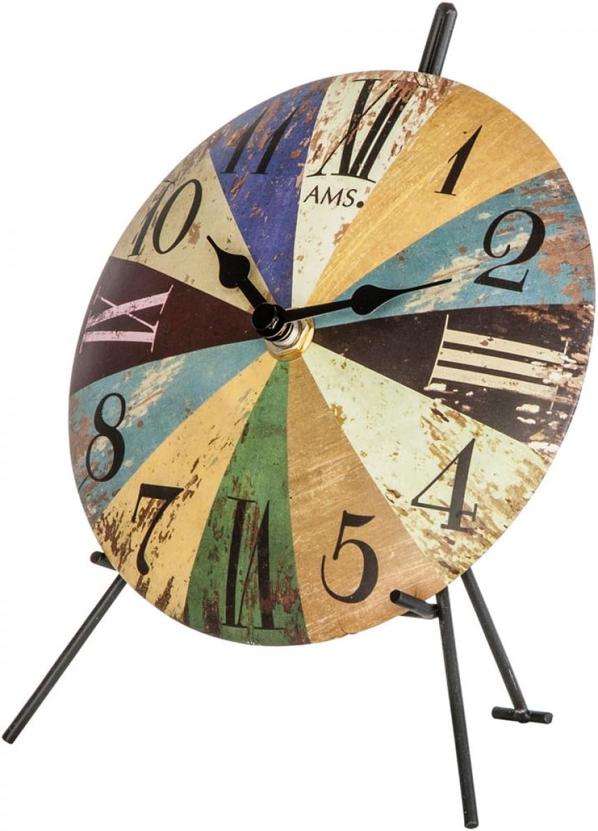 Brown Wall Clock — 43x5 — 17 x 9 x 74 cm