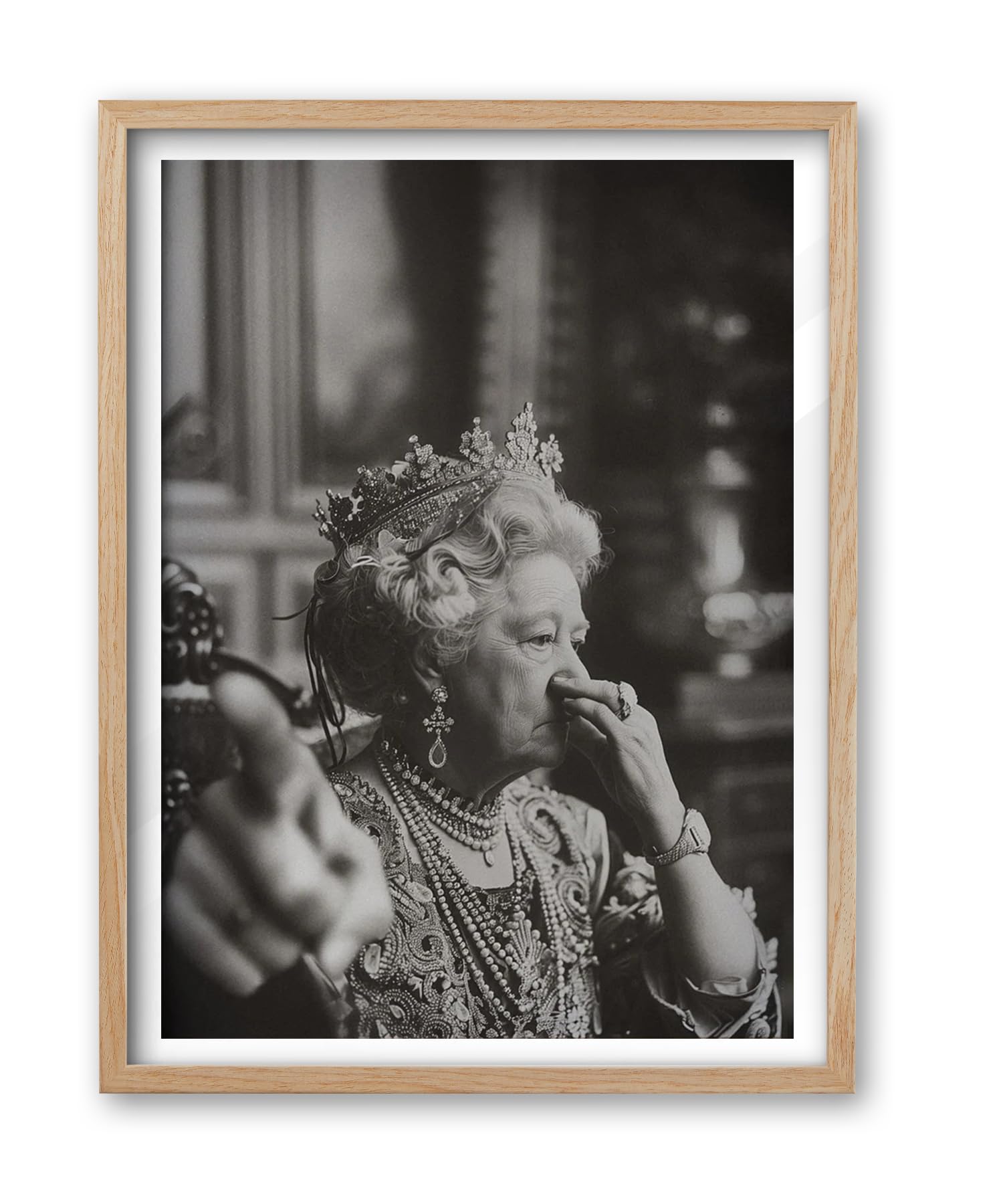 Framed Gold Wall Art — 16"