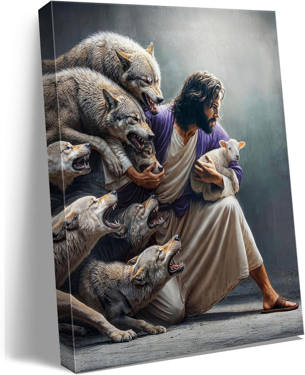 Fabric Canvas Wall Art — 12" — 12"x15"