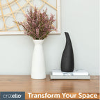 Mid-Century Beige Vase Set - View 4