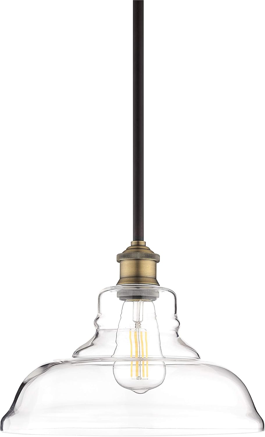 Farmhouse Gold LED Bulb — Fixture Only