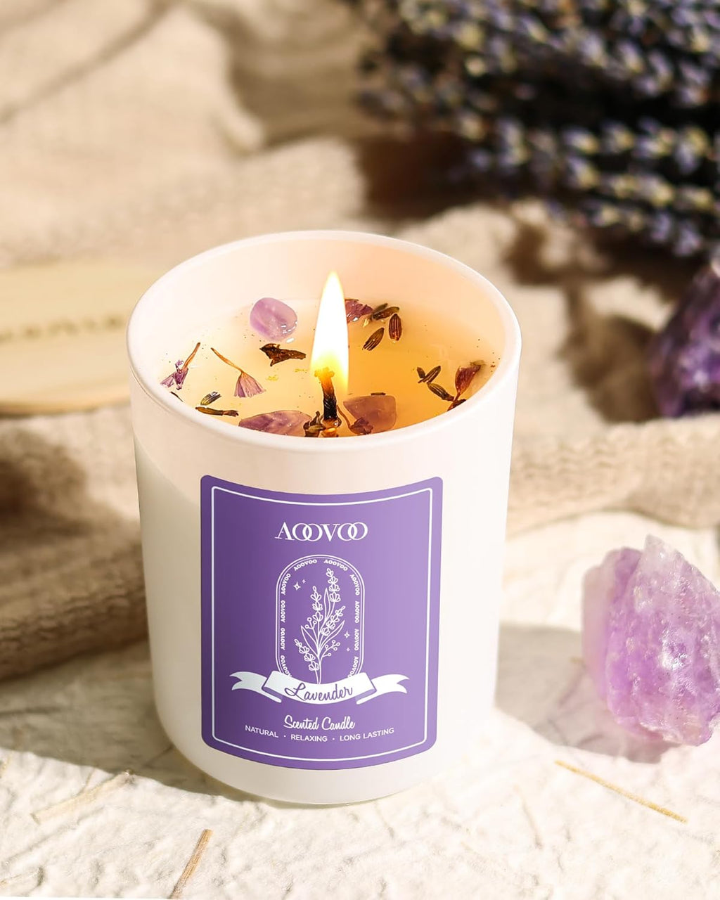 Soy Luxe Glass Scented Candle - View 5