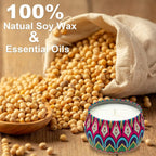 Soy Wax Wax Scented Candle - View 2