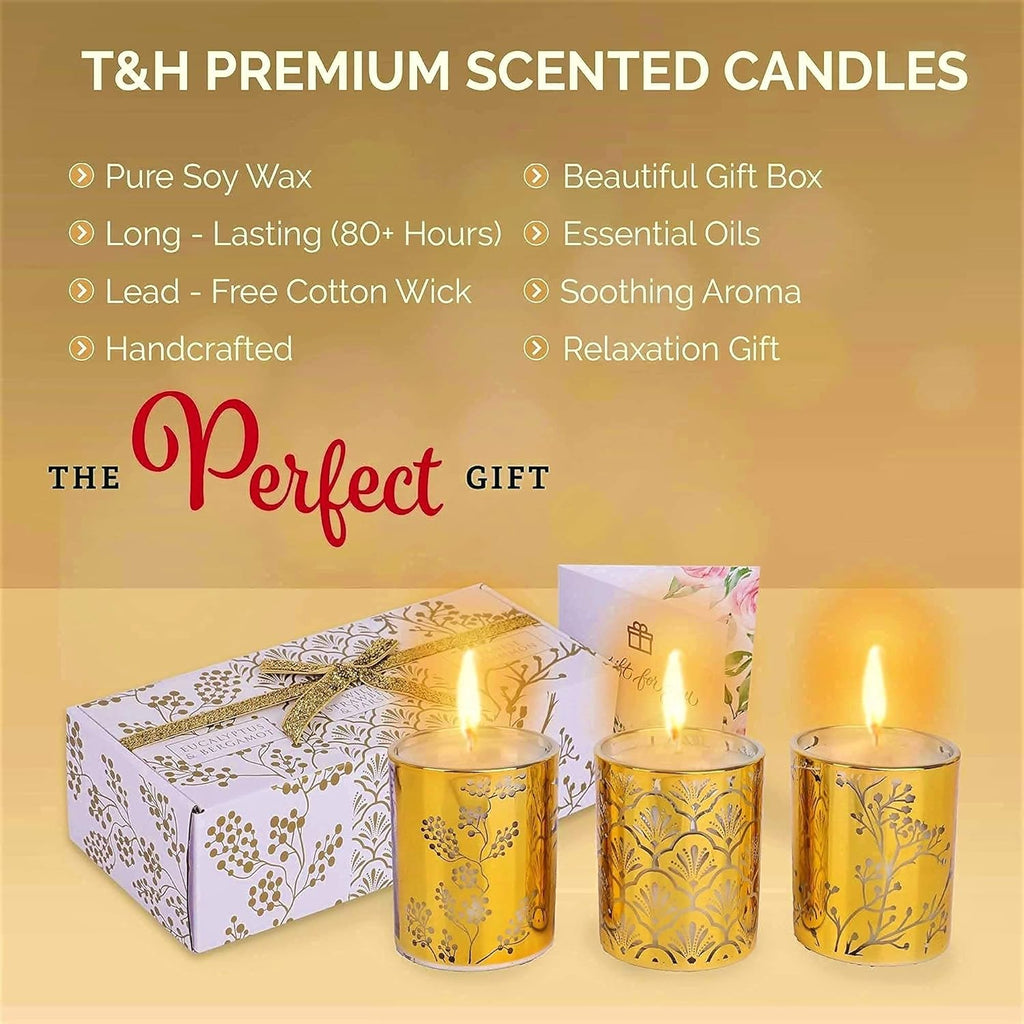 Soy Luxe Wax Scented Candle — Set of 3 - View 6