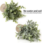 Farmhouse Green Faux Plant — Set of 2 - View 3