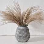 Farmhouse Beige Flower Vase — 3" - View 6