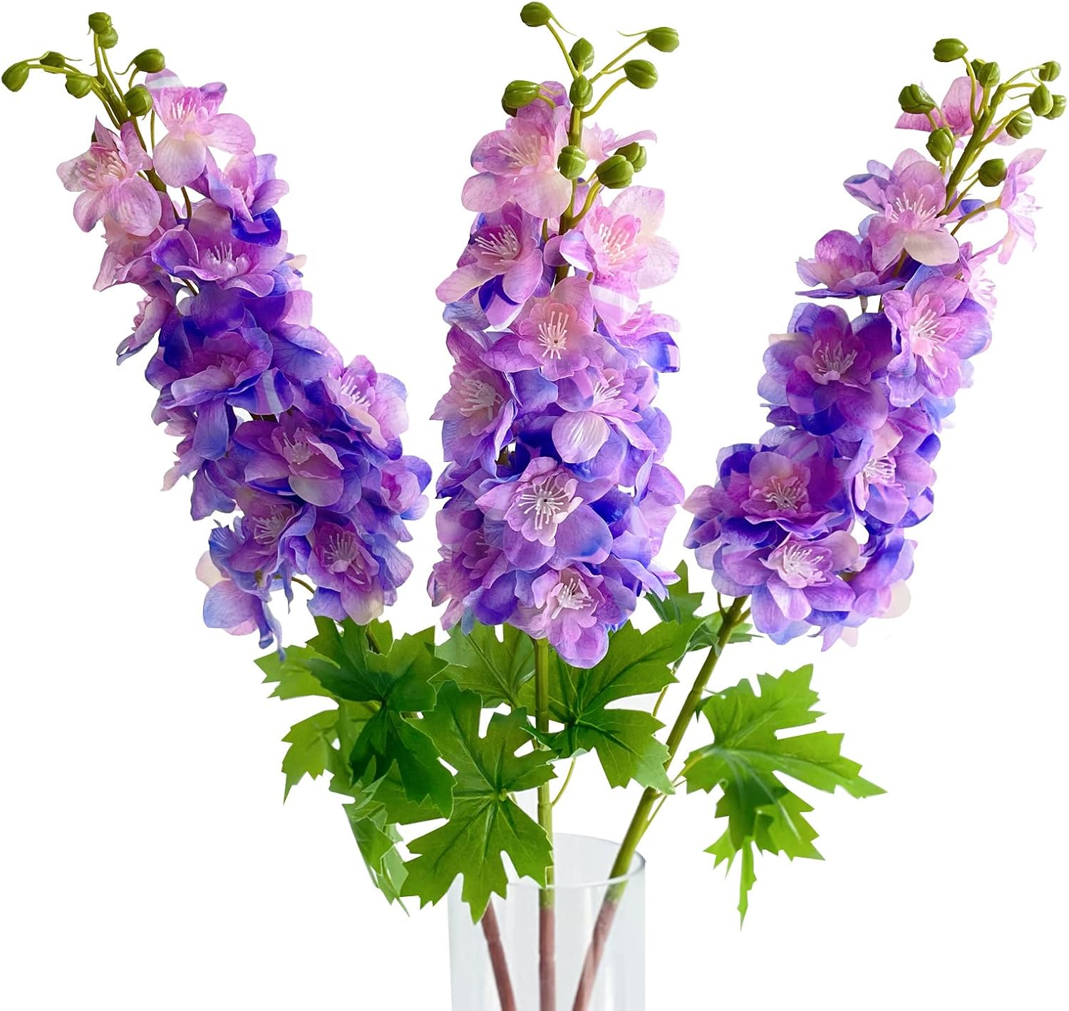 Green Artificial Plant — 31.5" — Purple