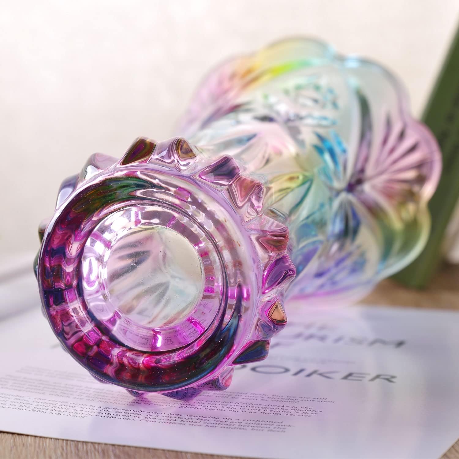 Luxe Glass Vase — 9" - View 5