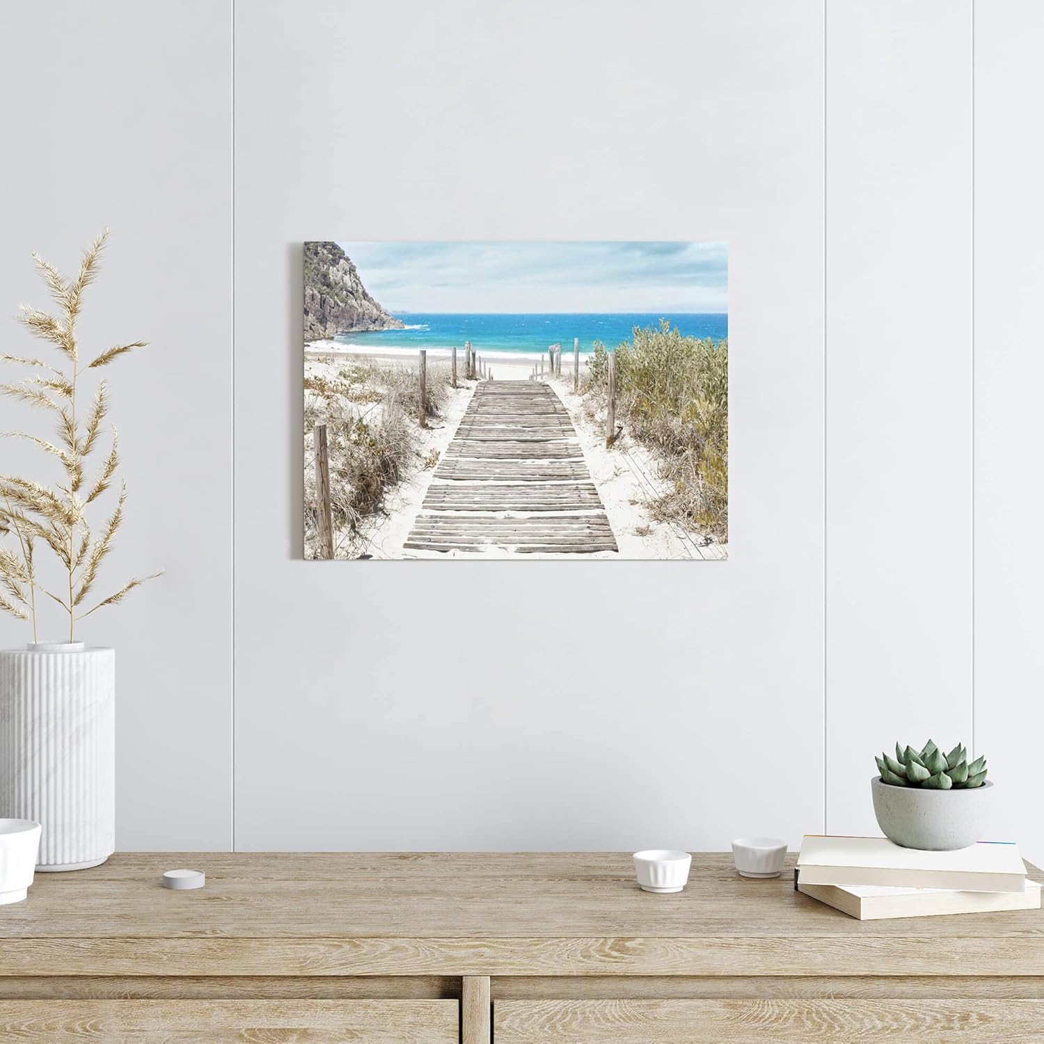 Modern Metal Wall Art — 16" - View 3