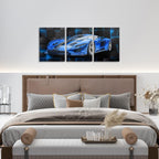 Modern Black Canvas Wall Art — 12" - View 4