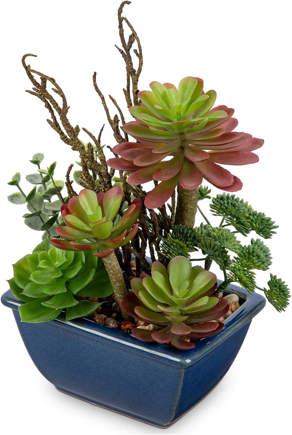 Blue Faux Plant — Blue#01