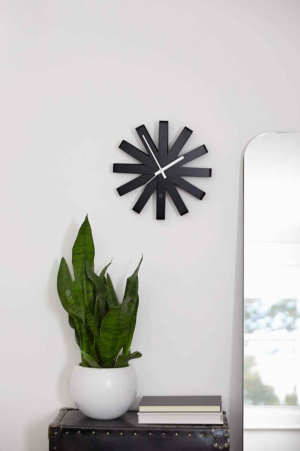 Battery Operated Modern Wall Clock — 12" - View 10