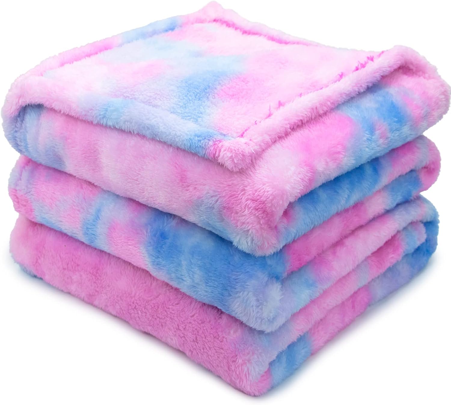 Blue Throw Pillow — 50" — Blue Pink