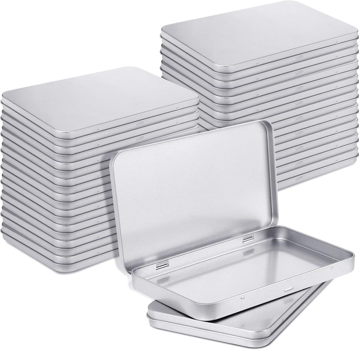 Rectangular Black Storage Basket — 0.6" — Sliver