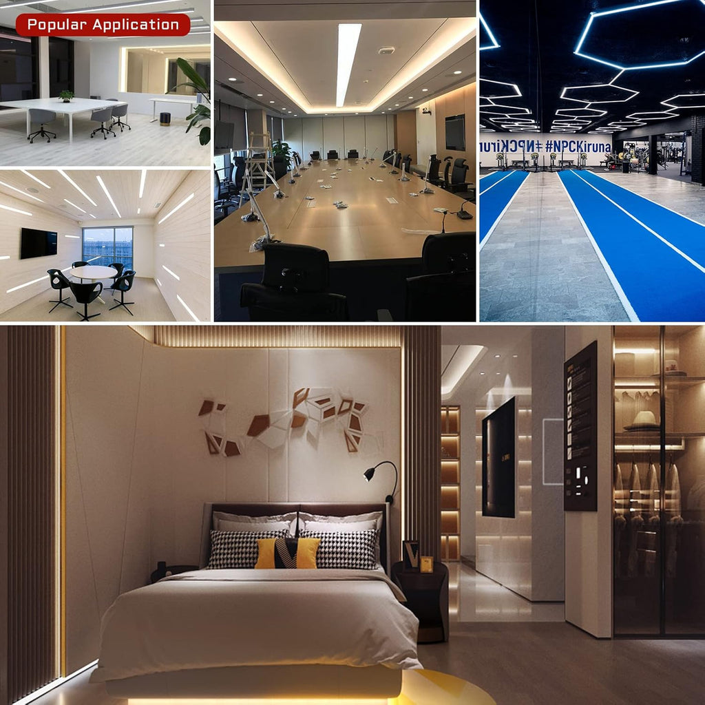 Dimmable Beige LED Strip Lights - View 7